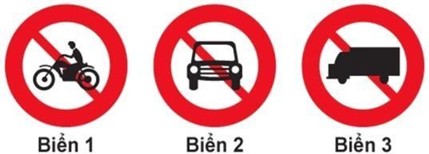Câu 130 biển báo giao thông