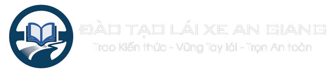 trung tâm đào tạo lái xe an giang logo 4:1 grey